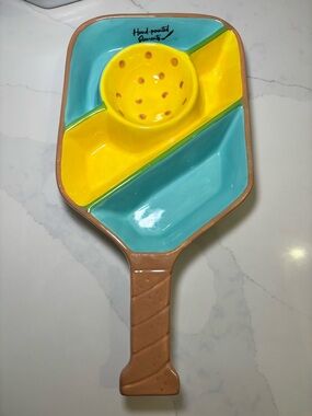 🏓 Ultimate Pickleball Paddle Ceramic Snack Tray –Serve an Ace at Your Next Party